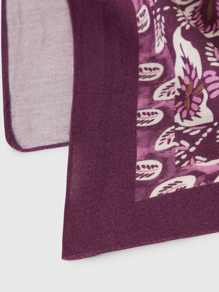 SQUARE SCARF Femme image number 4